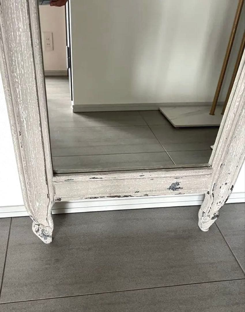 スタンドミラー＊アンティーク調＊全身＊フレンチ家具▪️送料込