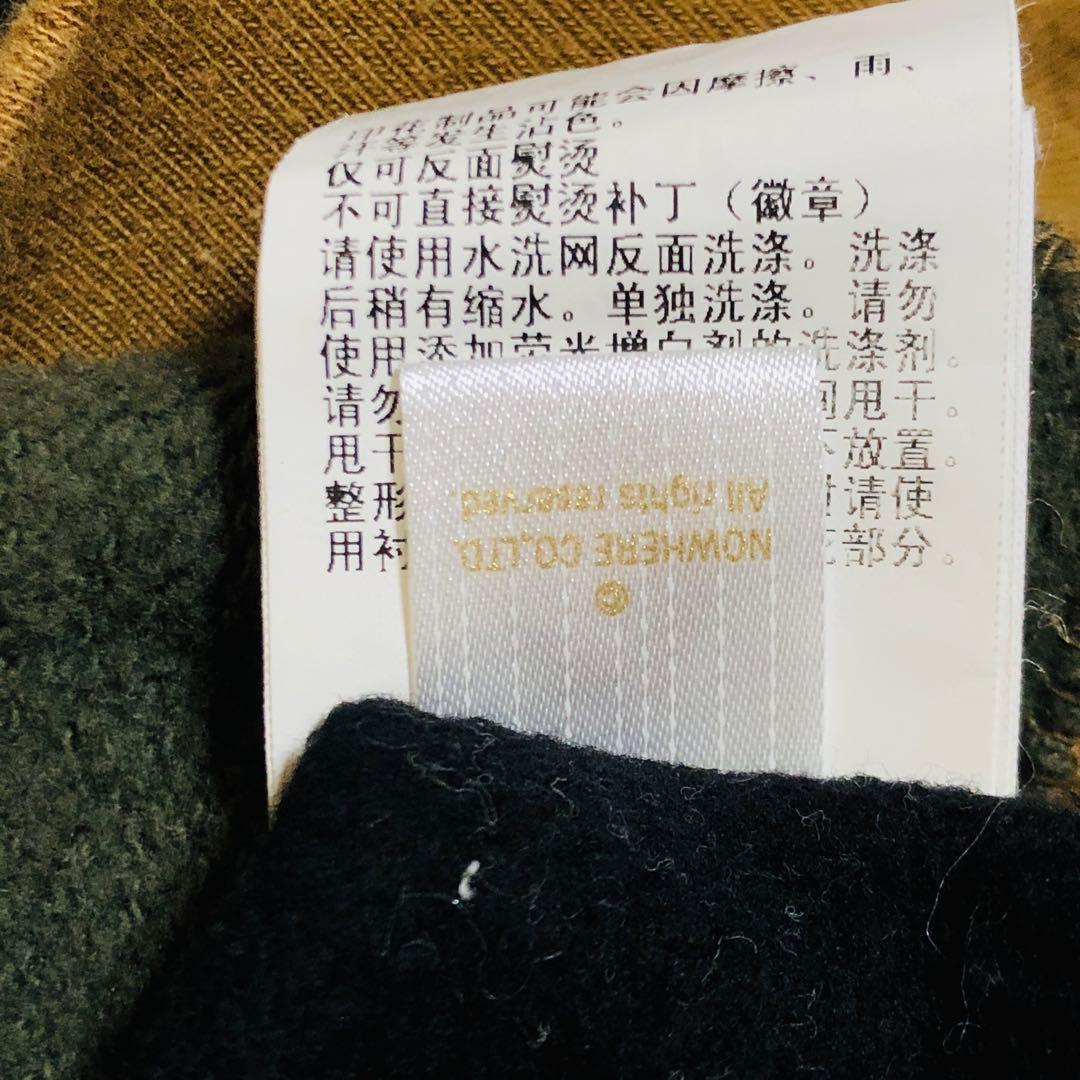 【希少デザイン】アベイシングエイプ チェック柄スウェット パッチワーク Lサイズ