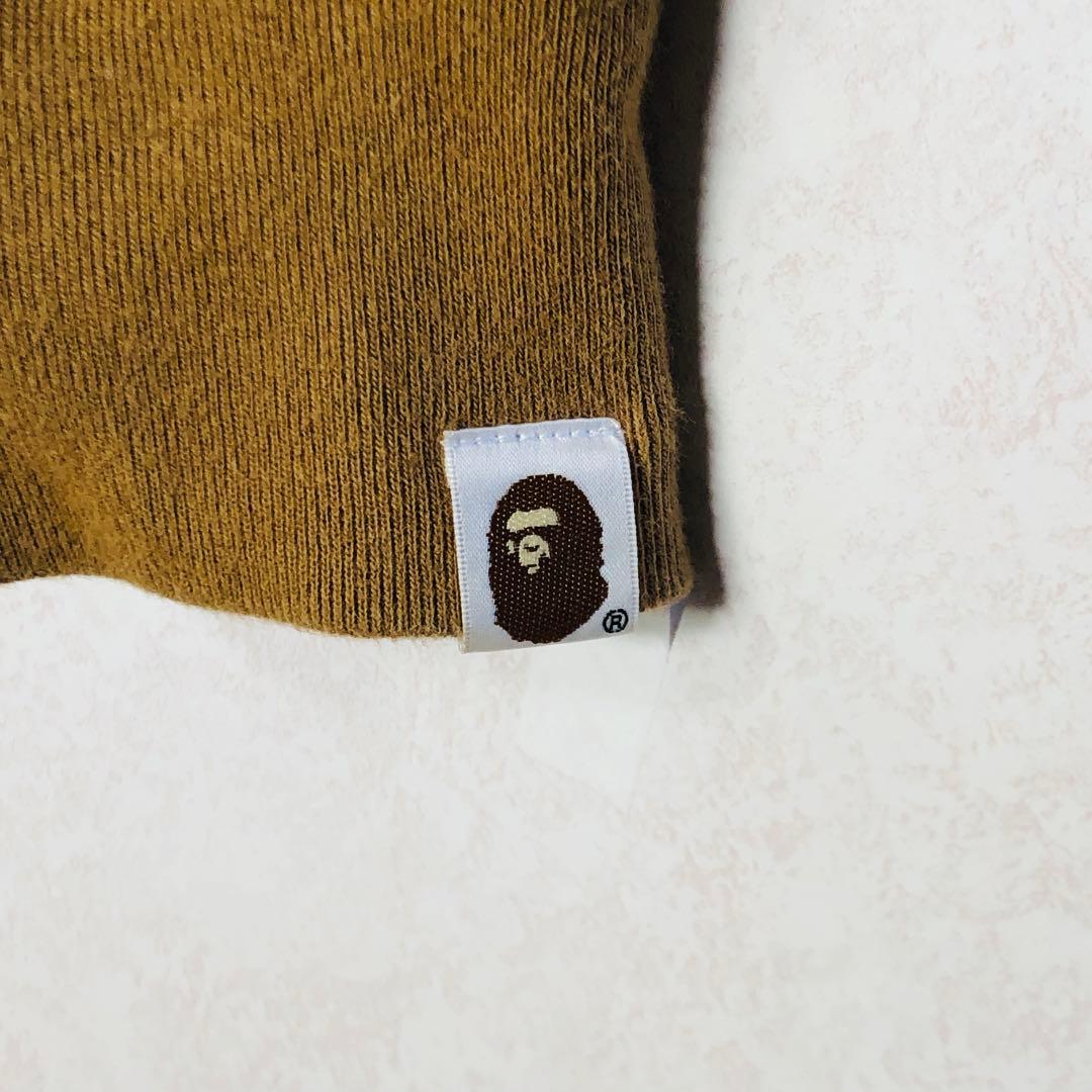 【希少デザイン】アベイシングエイプ チェック柄スウェット パッチワーク Lサイズ