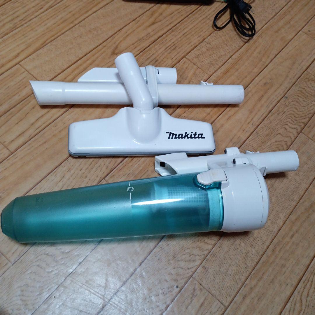 マキタ18V充電式クリーナCL281FD純正バッテリー、急速充電器、サイクロン付