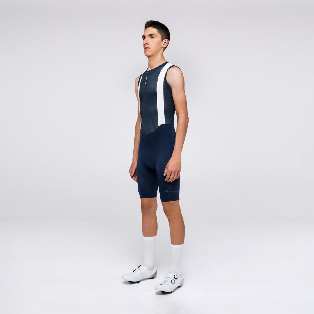 新品ビブショーツ　SUAREZ　ネイビー（S）