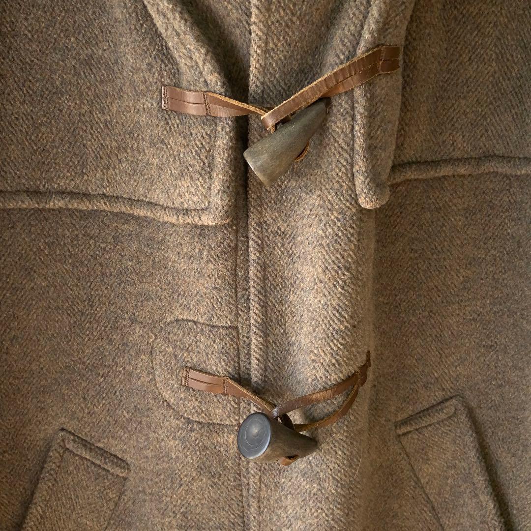 Aquascutum アクアスキュータム ダッフルコート M 英国製 ウール 茶