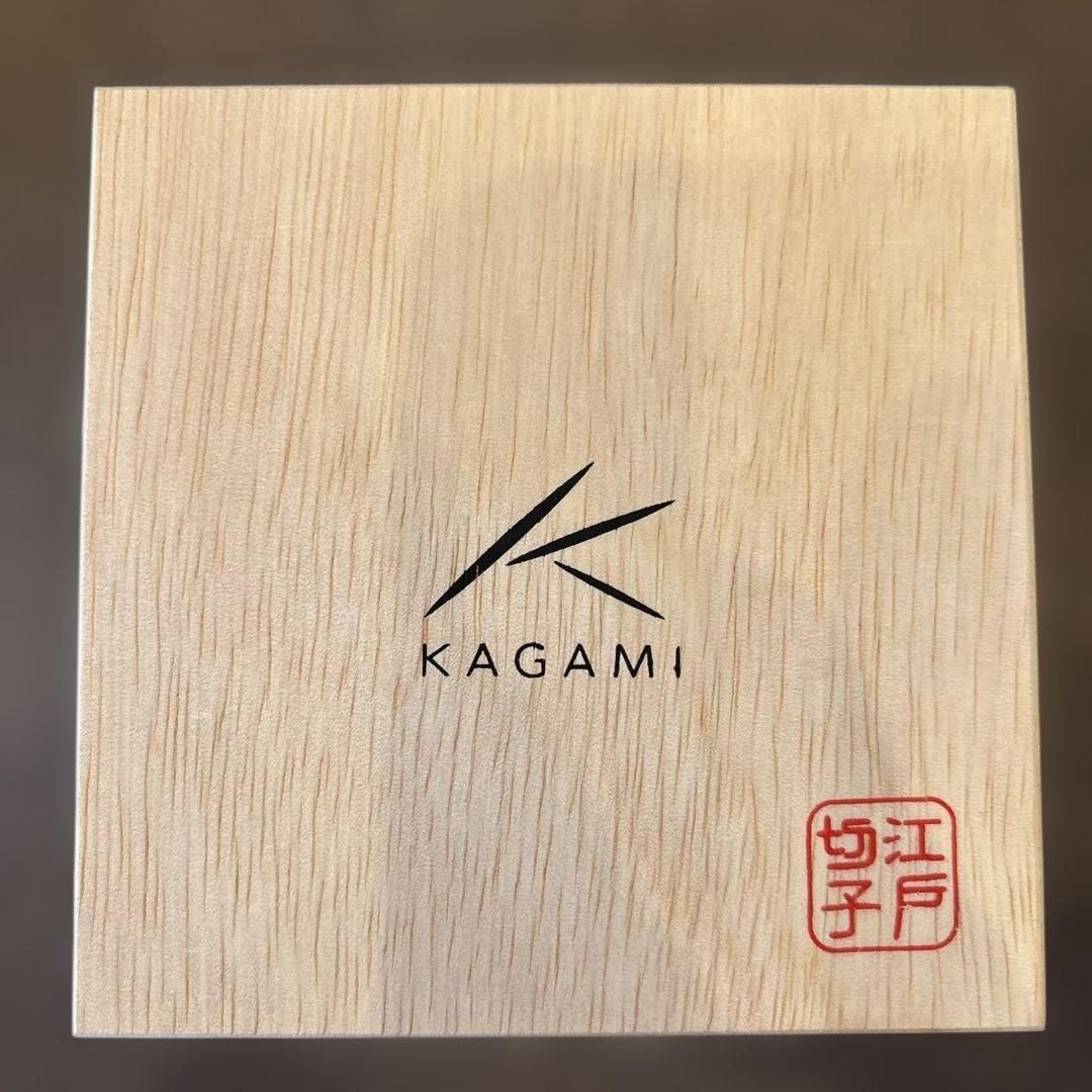 江戸切子 カガミクリスタル KAGAMI 菊つなぎ 紋
