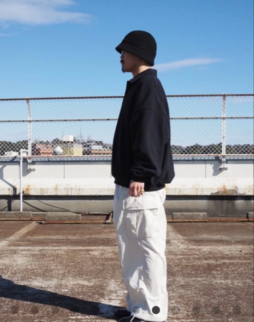 トップス COOTIEPRODUCTIONSFleece Sweat Polo Shirt