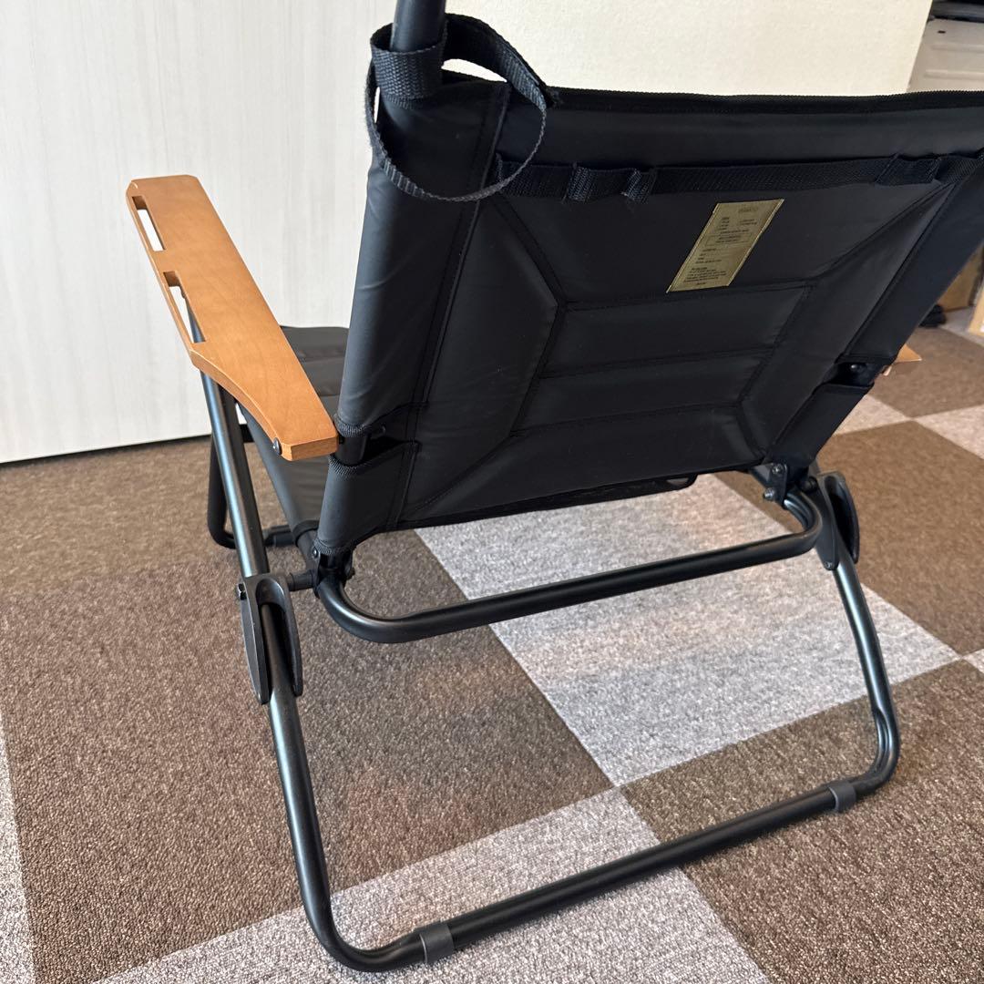 AS2OV アッソブアウトドアチェア ブラック