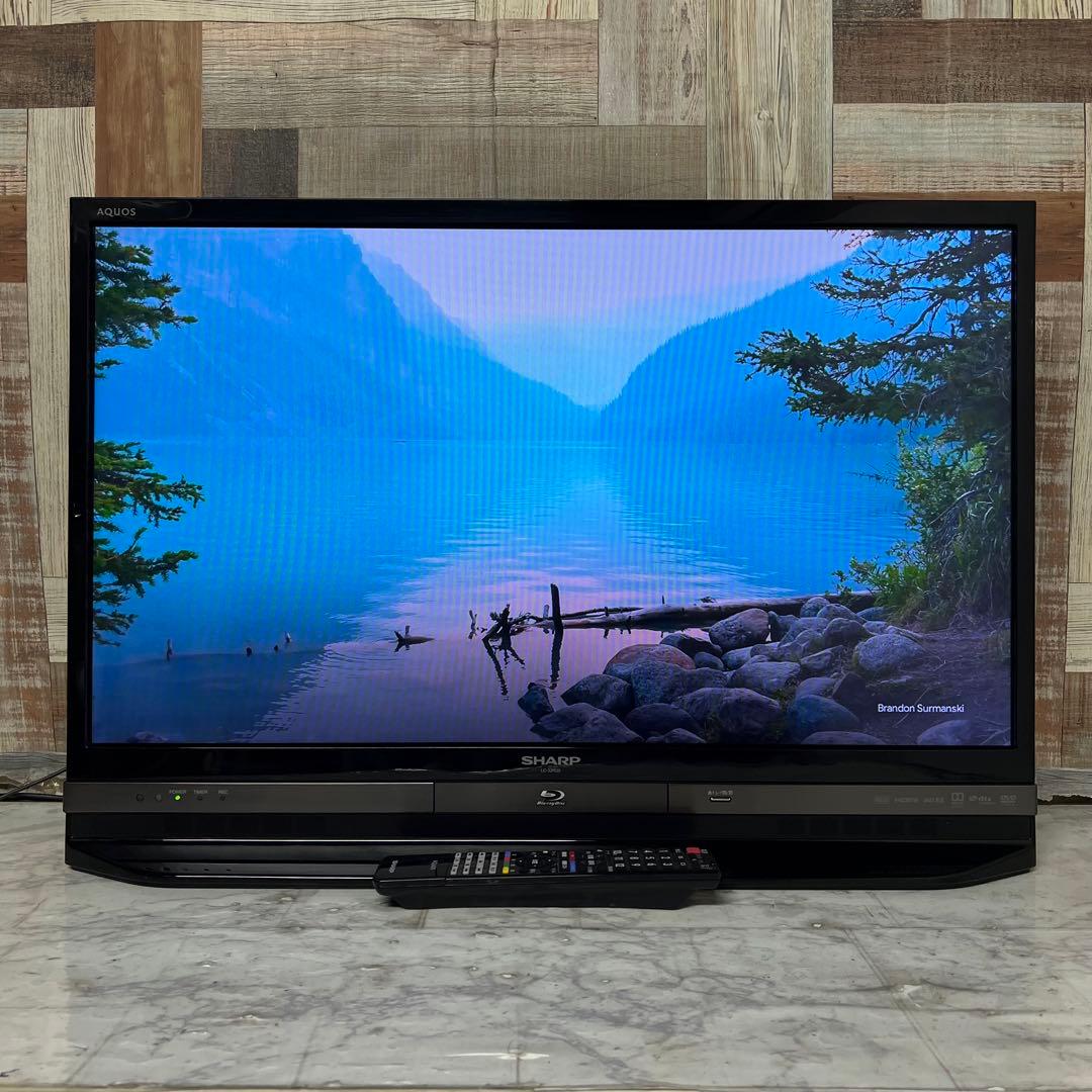 即日受渡❣️全国送料込シャープ ブルーレイ・HDD搭載32型TV録画ダビング機能付