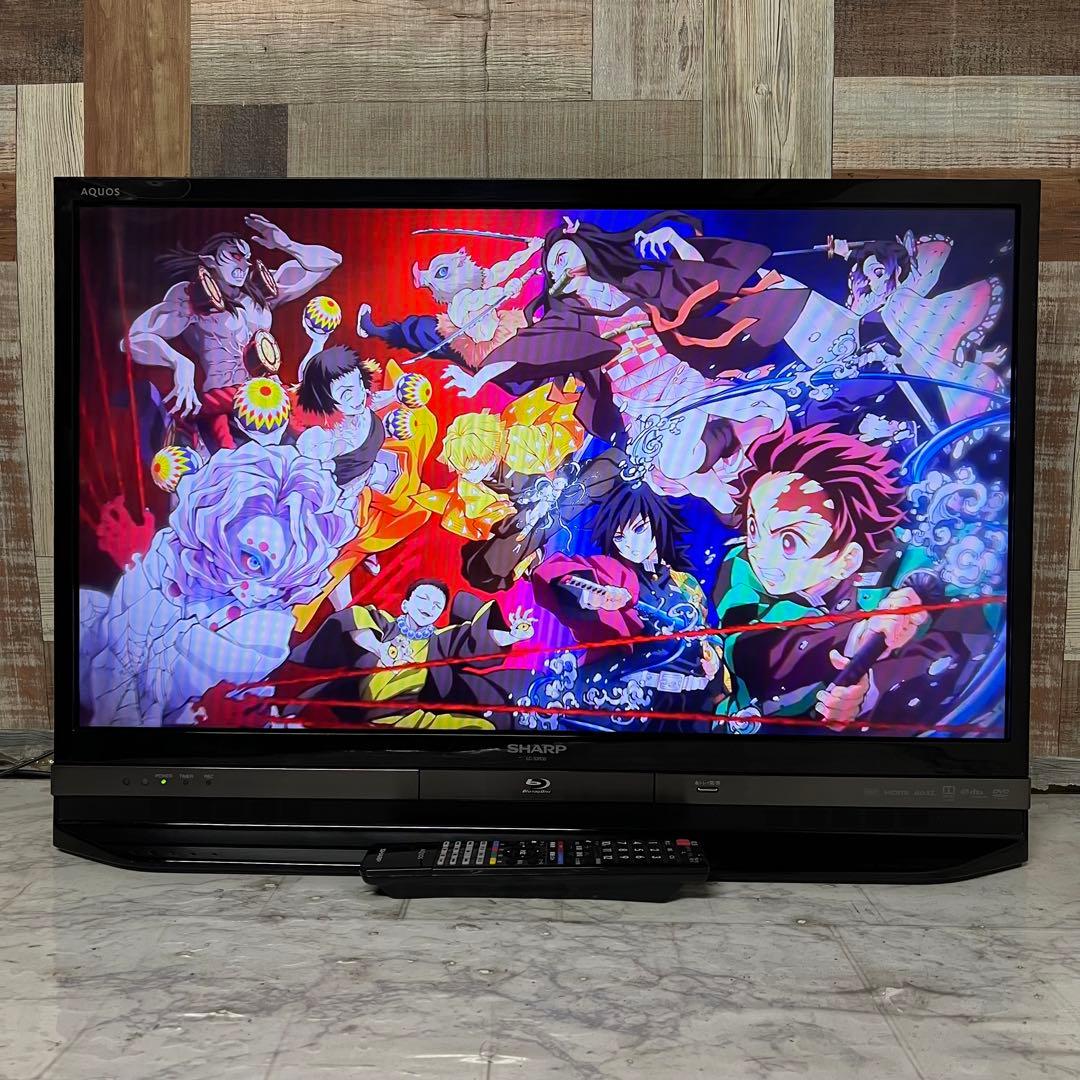 即日受渡❣️全国送料込シャープ ブルーレイ・HDD搭載32型TV録画ダビング機能付