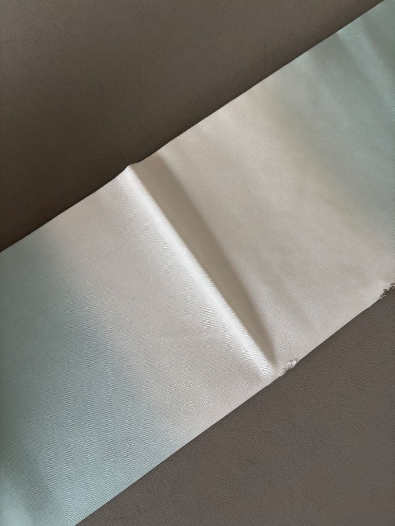 正絹 塩瀬地 暈し染め 刺繍 桜 六角文様 九寸名古屋帯