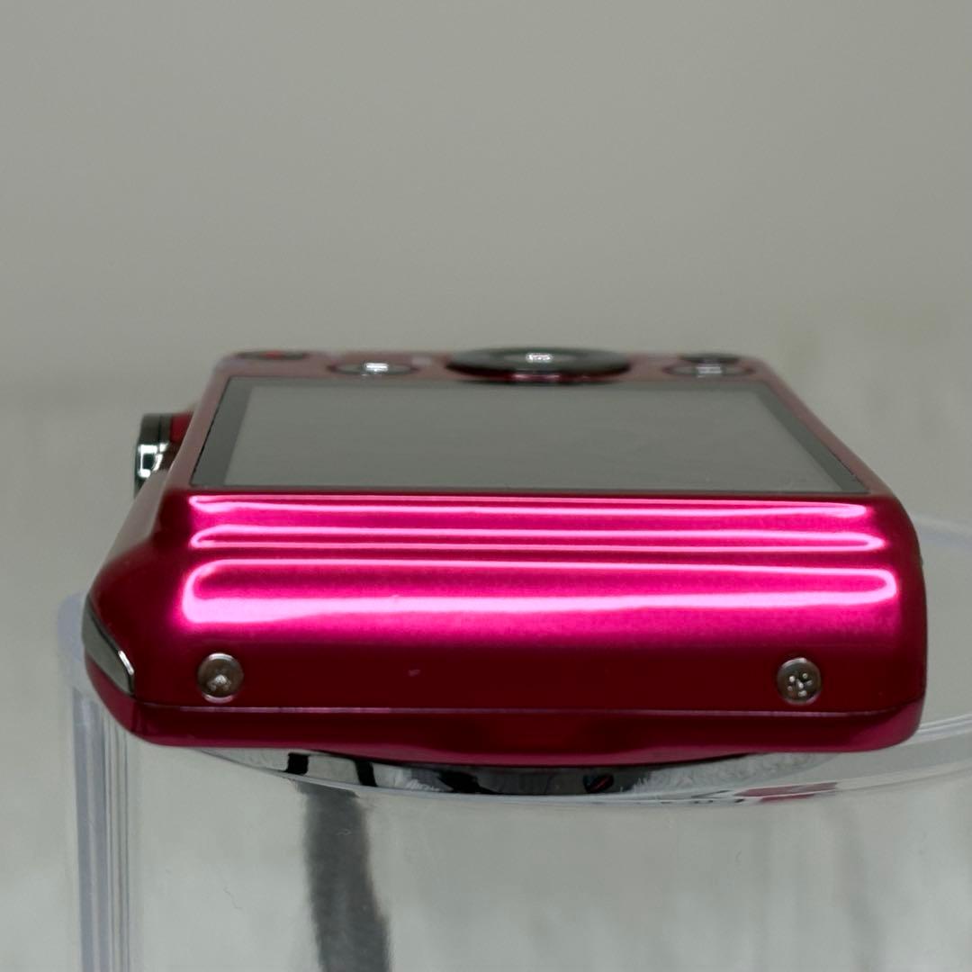 美品　CASIO カメラ　EX-ZS20 充電器　箱　レッド コンデジ　動作品
