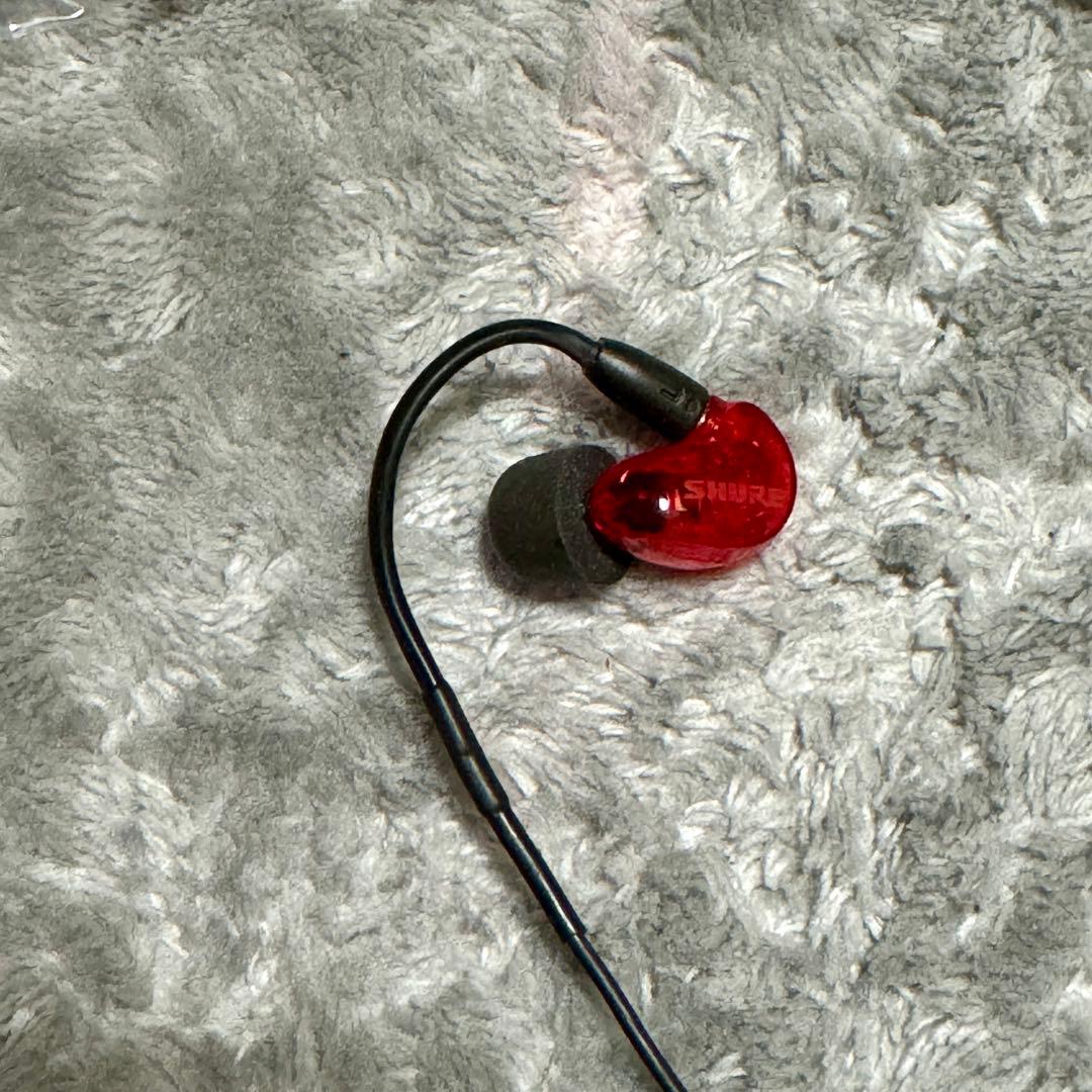 【VGP 金賞】SHURE シュア イヤホン SE215SPE-RD-A レッド