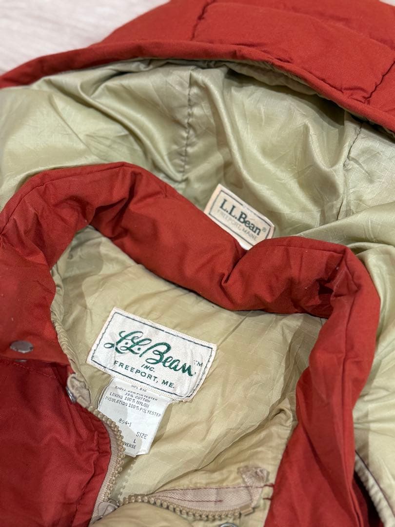 L.L.Bean エルエルビーン　ダウンジャケット　筆記体タグ　60s 70s