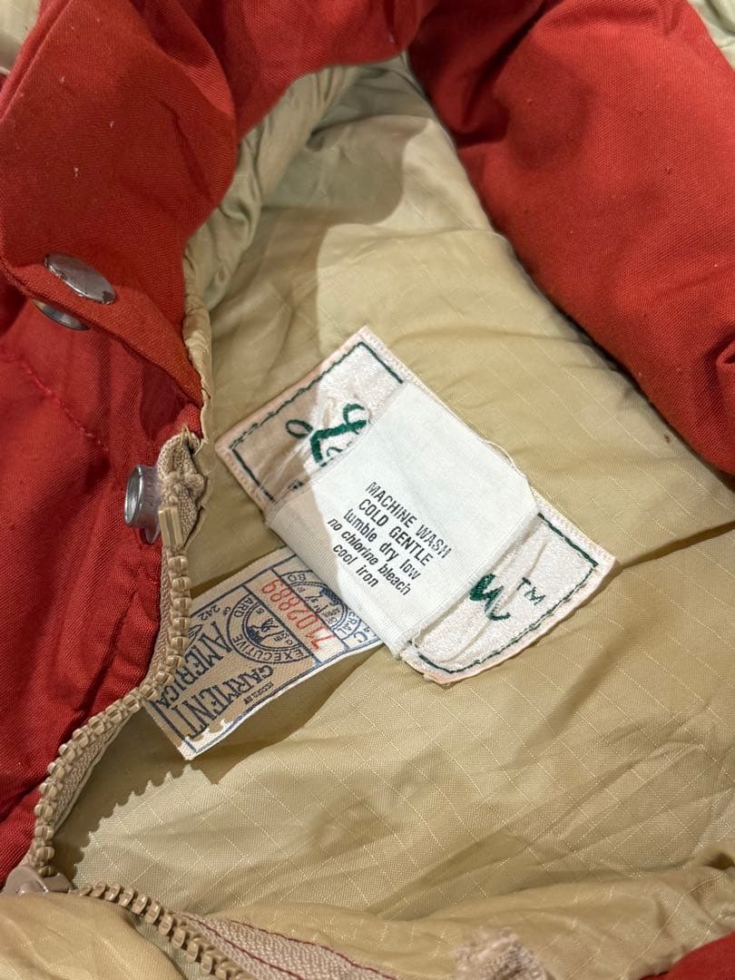 L.L.Bean エルエルビーン　ダウンジャケット　筆記体タグ　60s 70s