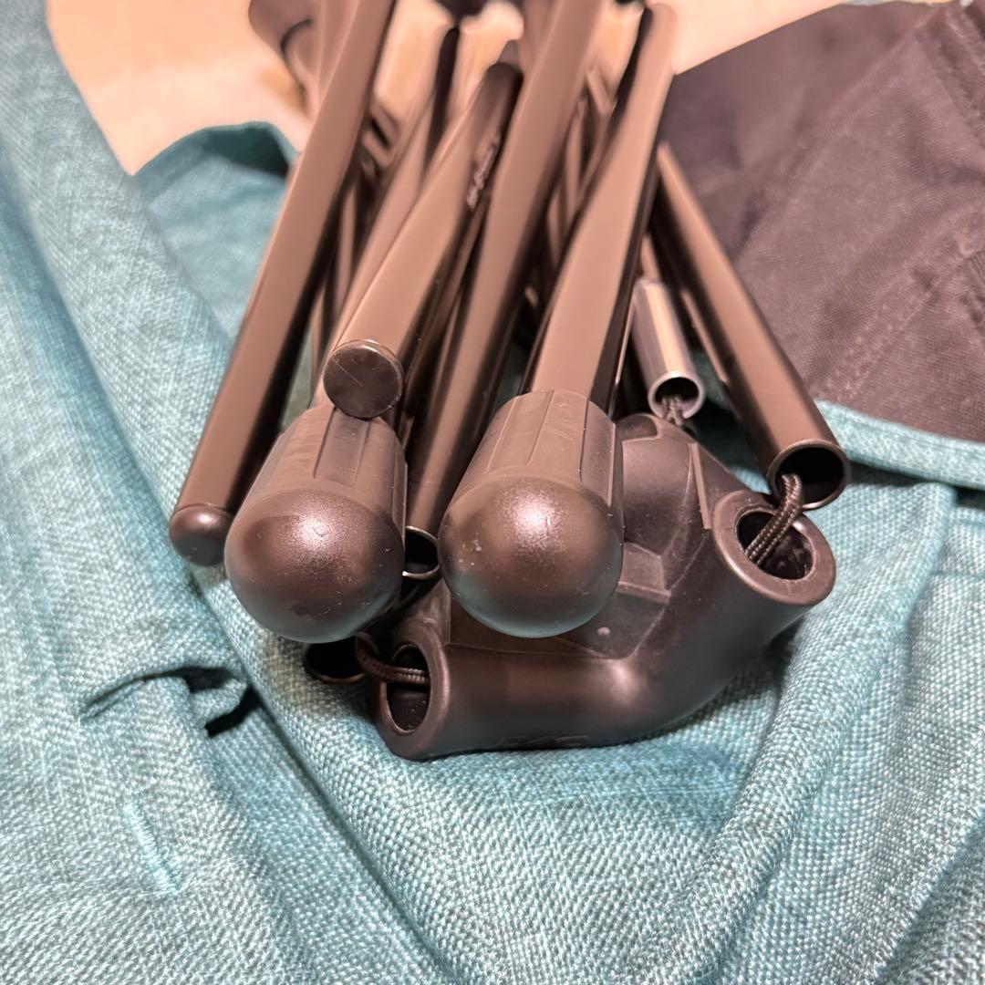 Helinox チェアツーホーム ラグーンブルー ロッキングフット付