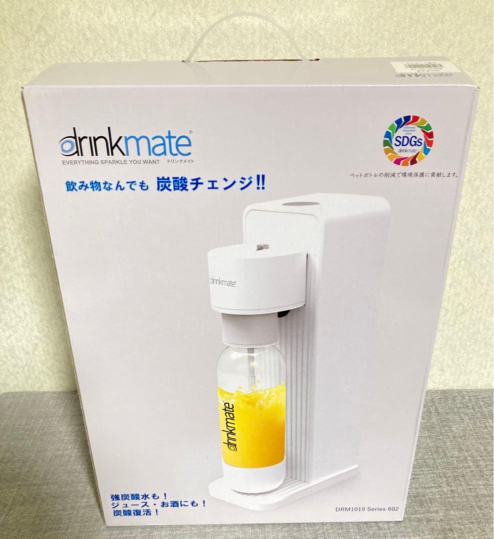 未使用品 ドリンクメイト DRM1019 シリーズ602ホワイト 炭酸水メーカー