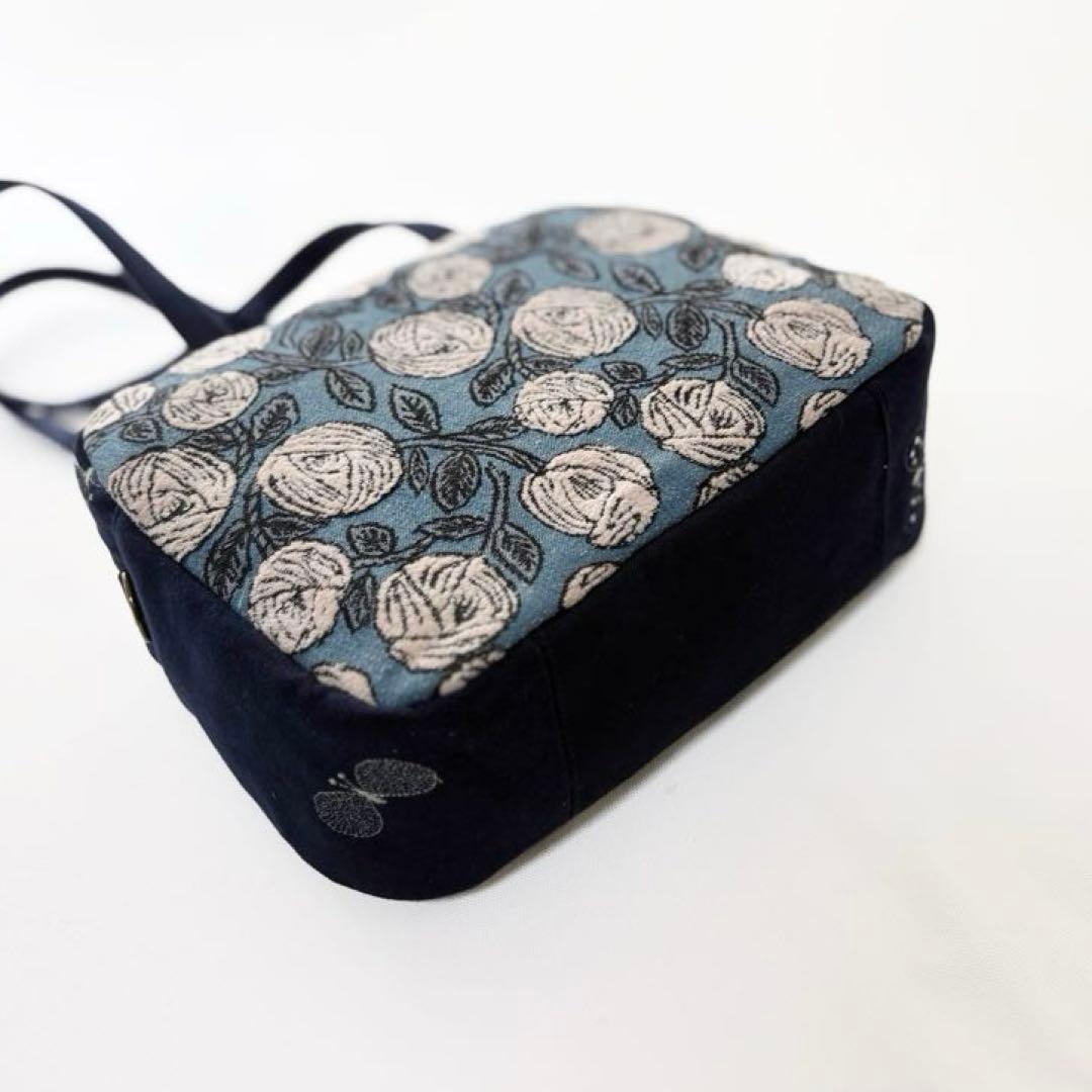 あ*ぺ様 新春価格　ミナペルホネン＊スクエアボストン＊rosy ピンク＋chou