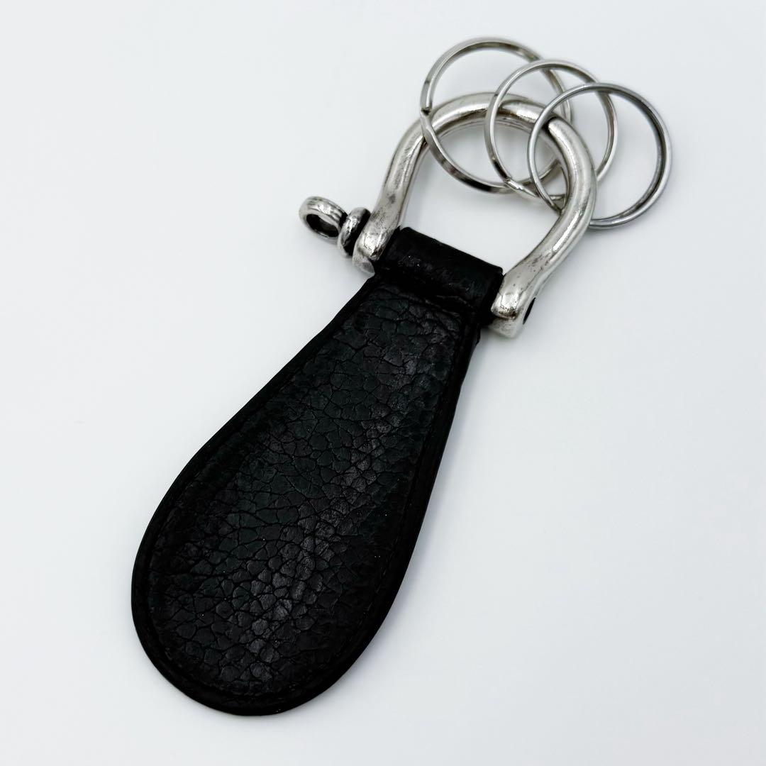 JIMMY CHOO ジミーチュウ WARREN キーリング ブラック 付属品完