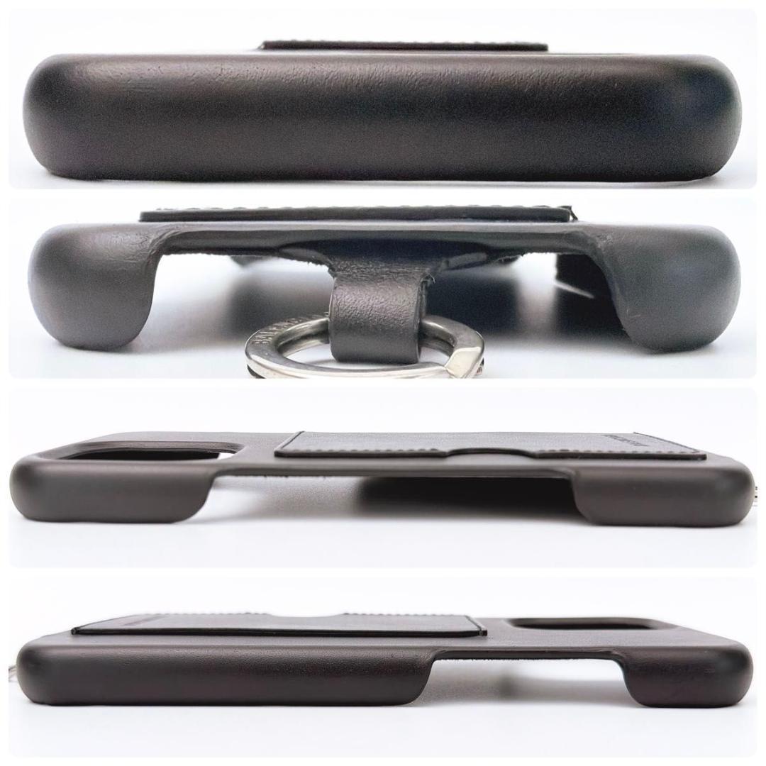 バレンシアガ iPhone 15pro max ケース カードケース付 ブラック