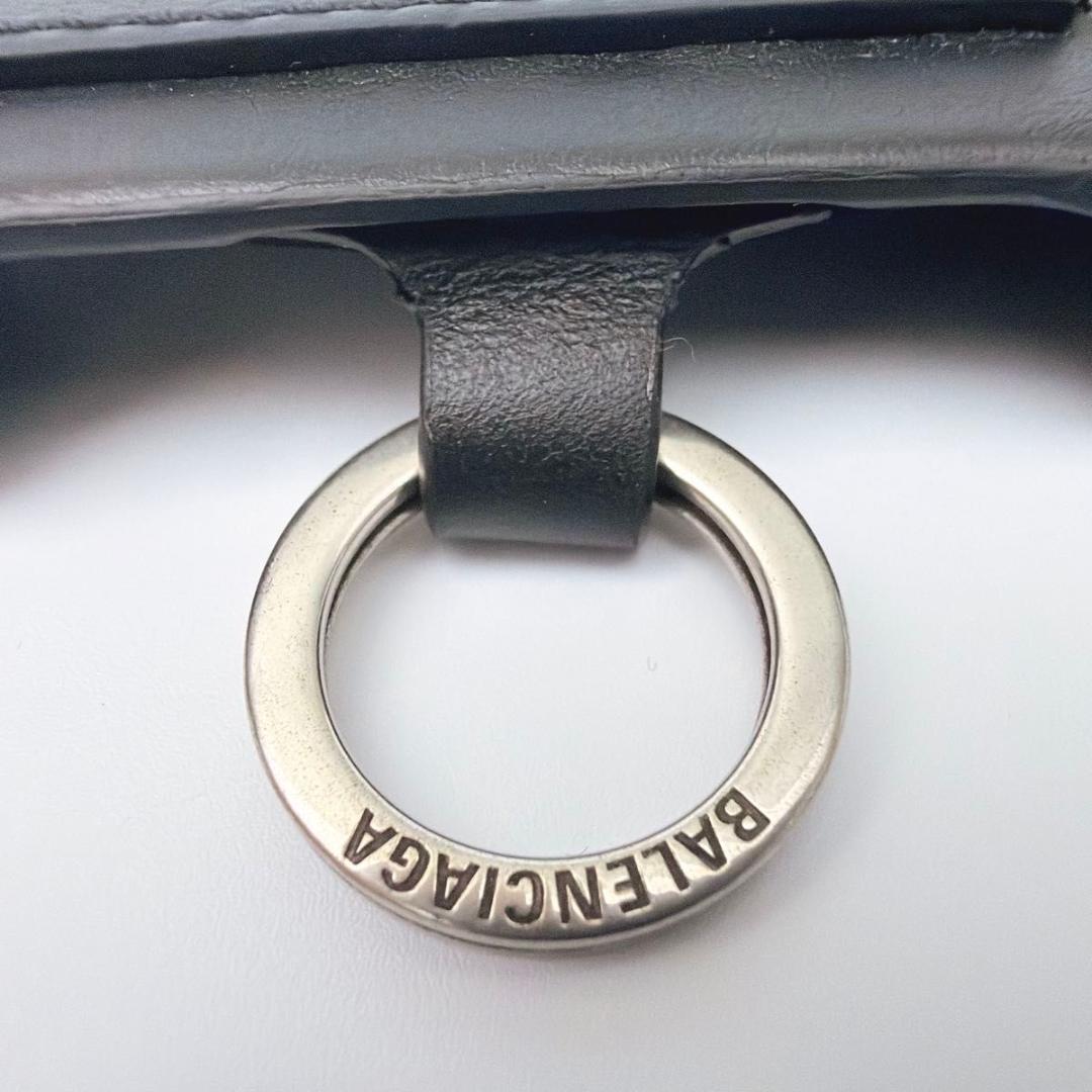 バレンシアガ iPhone 15pro max ケース カードケース付 ブラック