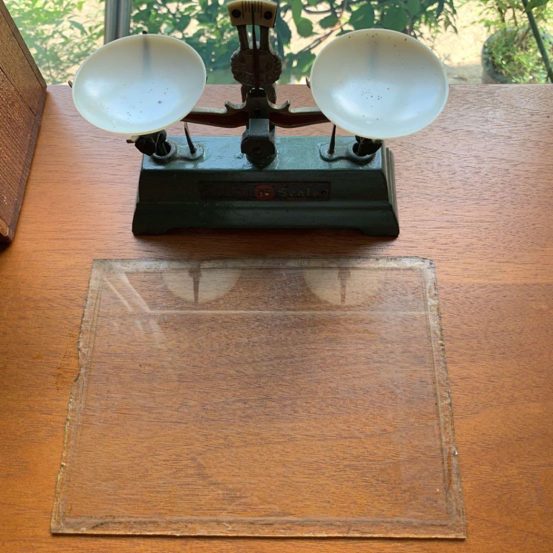 上皿天秤、分銅セット