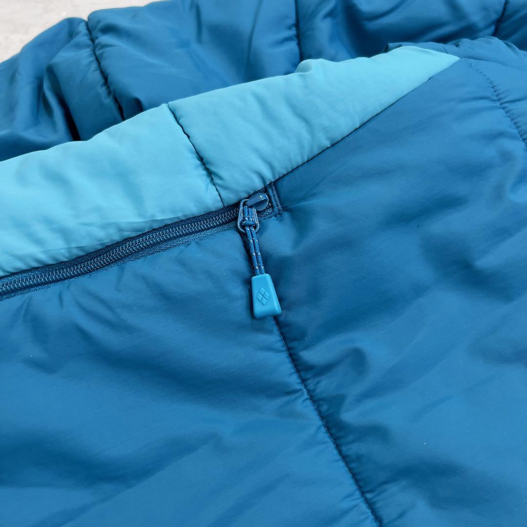 ジャケット・アウター mont-bell down jacket parka blue bicolor