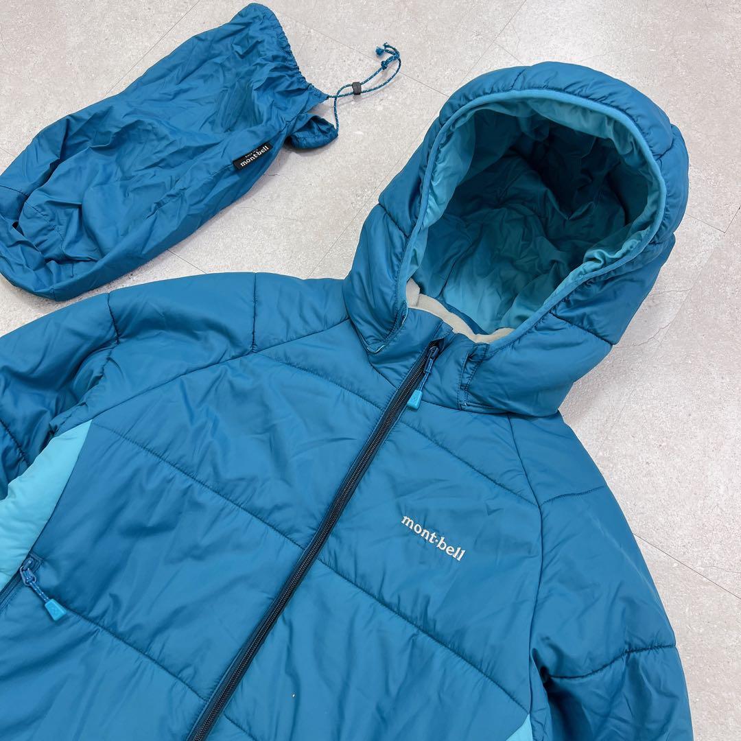 ジャケット・アウター mont-bell down jacket parka blue bicolor