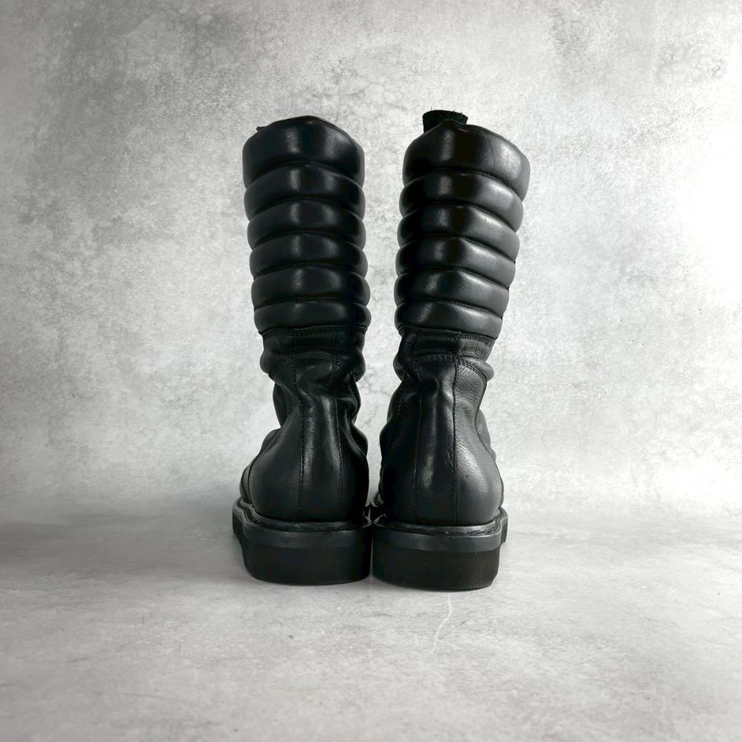 希少　リックオウエンス　バスケットクリーパー　センタージップ　ブーツ　黒ブラック