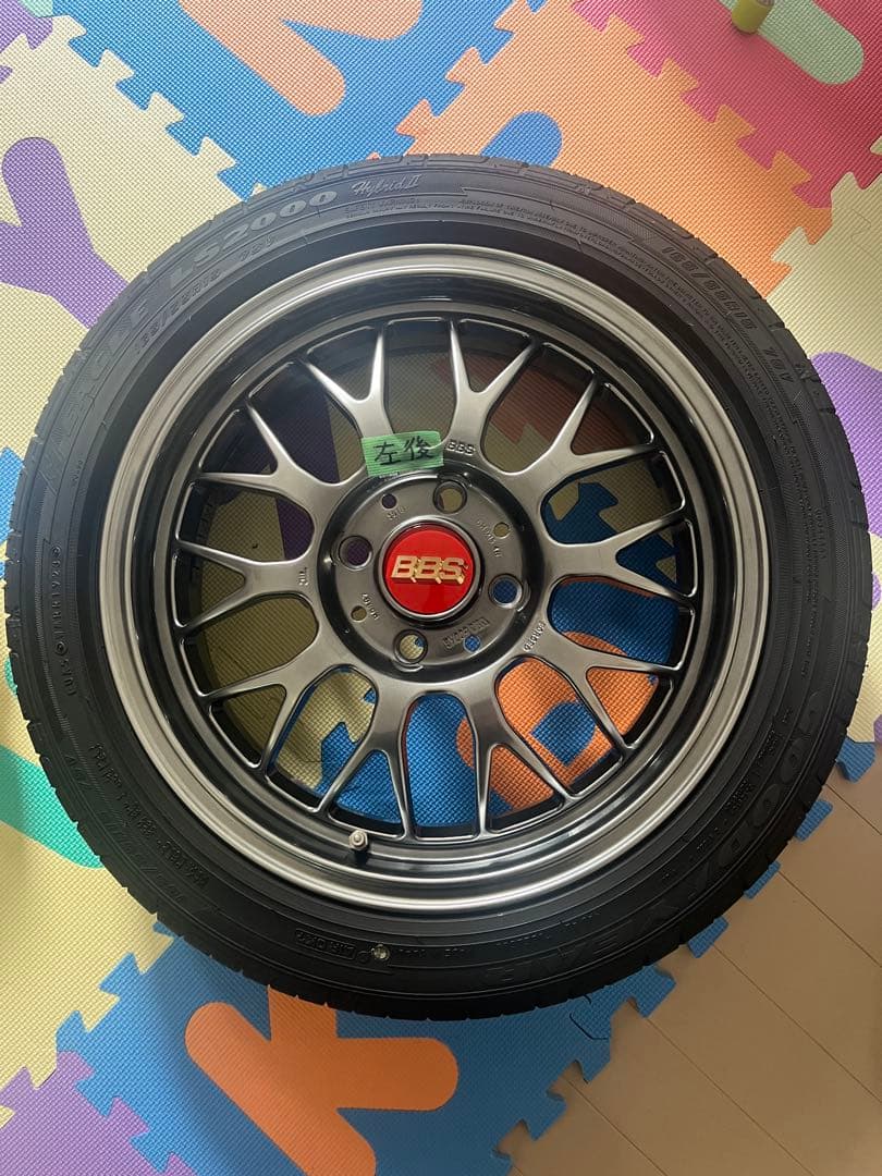 美品アルトワークス他BBS RG−F 15インチ アルミホイールセット