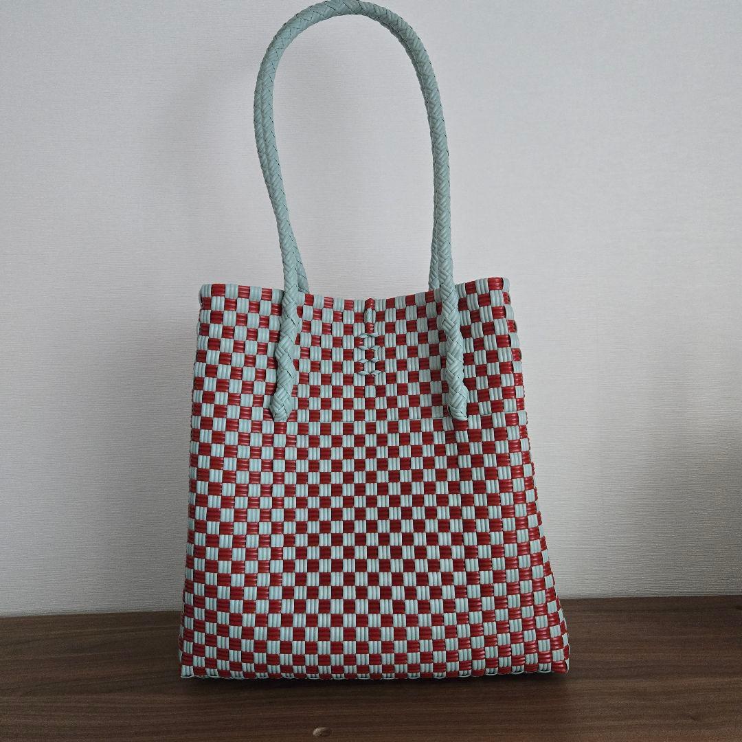 メケアリサ　Gummy Bag Mサイズ gingham 　70's 　新品