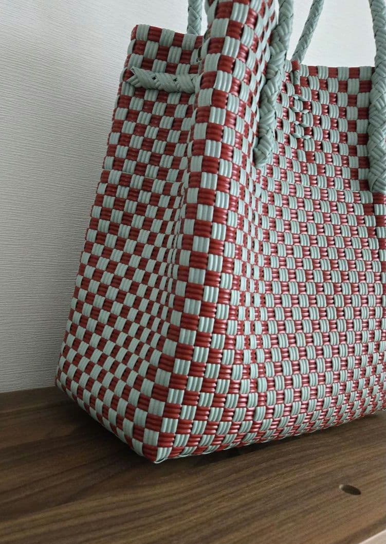 メケアリサ　Gummy Bag Mサイズ gingham 　70's 　新品