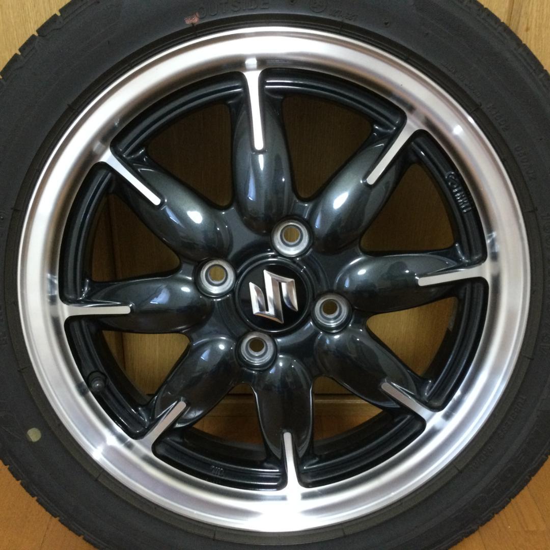 ④アルトターボRS★スズキ純正 165/55R15 75V 1本★中古美品