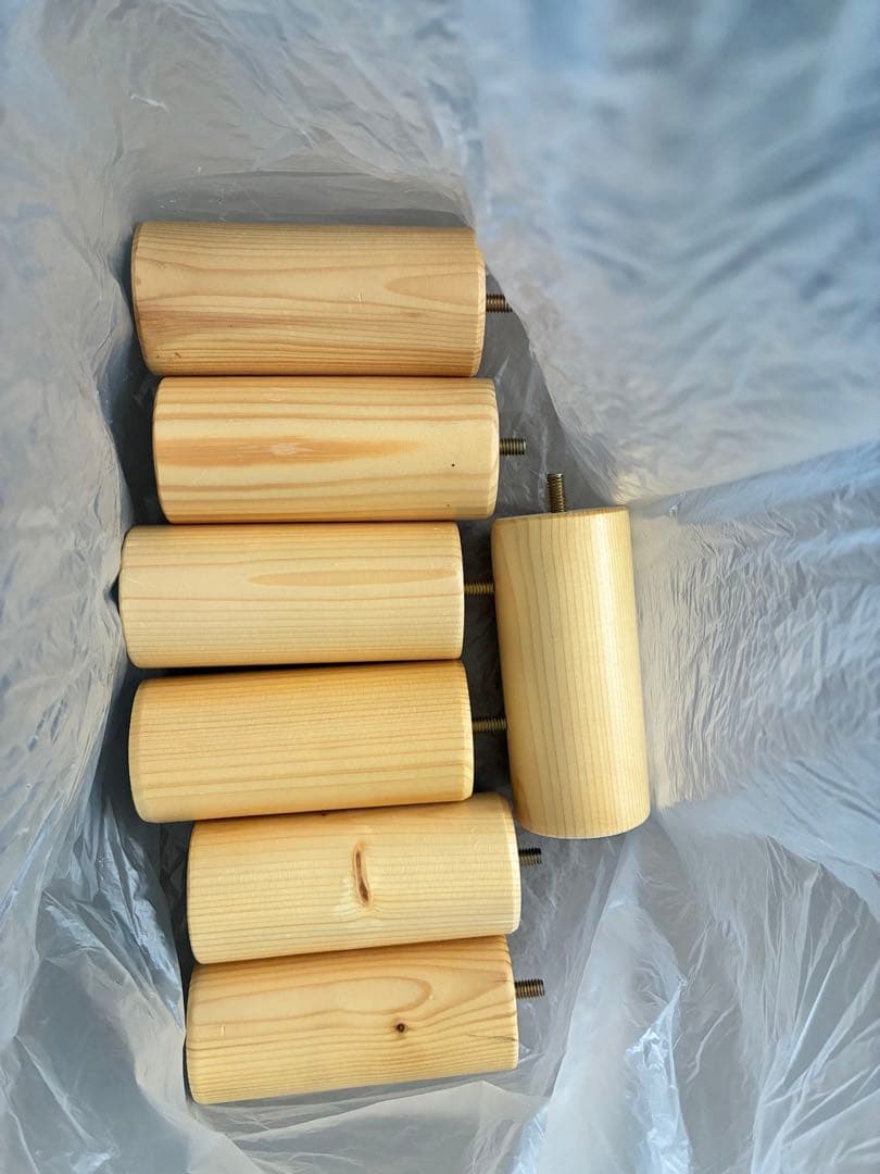 【喫煙&ペットなし・女性】木製セミダブルベッドフレーム USBポート付き