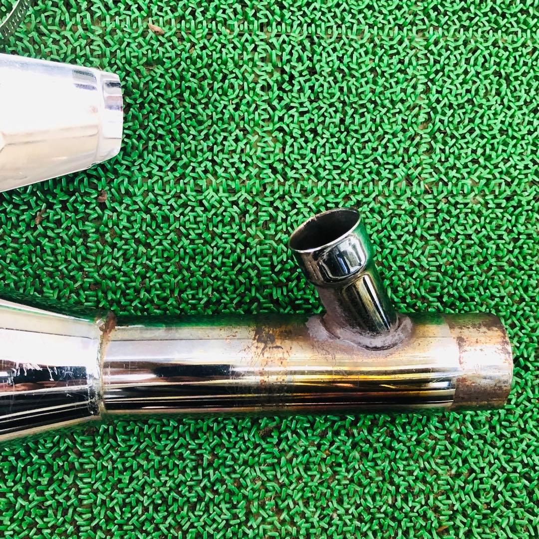 スクリーミンイーグル ハーレーFLSTF スリップオンマフラー クローム