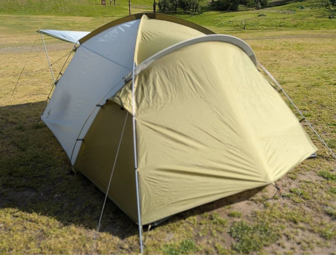 【EVER ADVANCED Solo用 巣篭もりテント 前室付テント　中古】