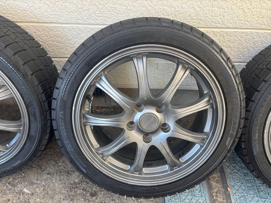 ナンカンスタッドレス7部山215/45/17 ホイール17インチPCD114.3