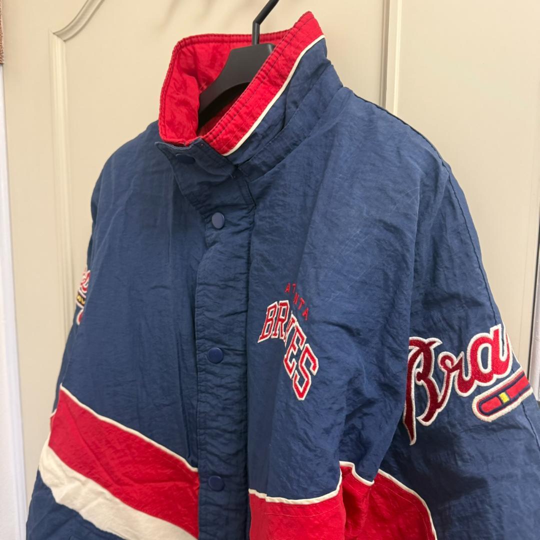 スターター90s/MLBトランタブレーブスビンテージ中綿キルティングスタジャン