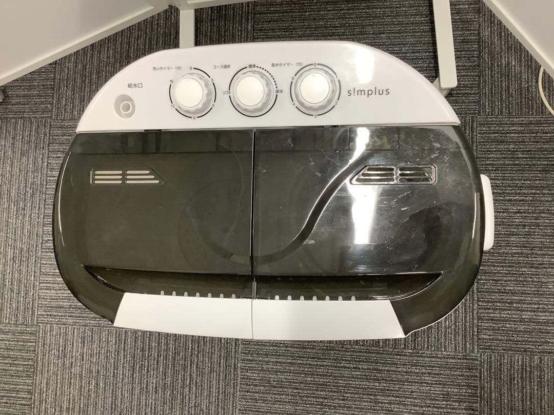 【高年式】小型二槽式洗濯機 SP-NWM01 シンプラス 2024年製