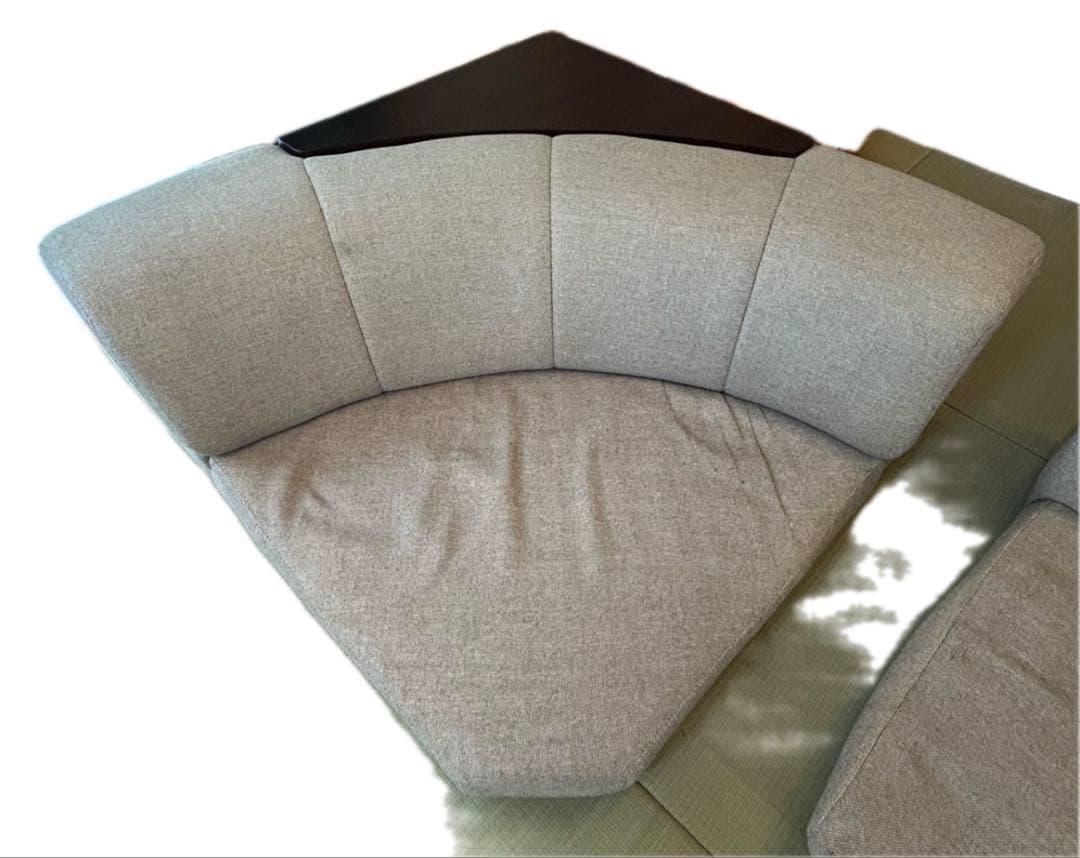 ニトリ ローソファ L字 コーナーソファ 布張り 国分寺引き取り限定