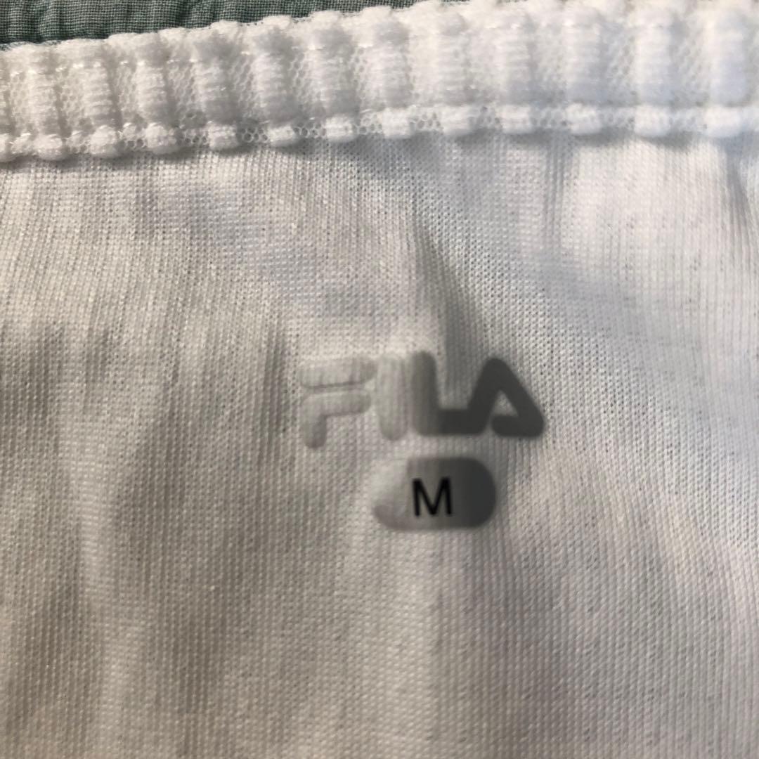 FILA 新品　白　ワンピ