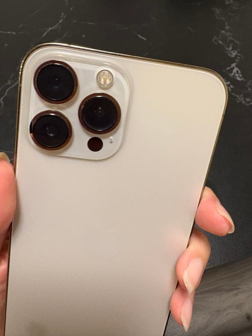 iPhone 13 Promax ゴールド 本体　simフリー　128GB