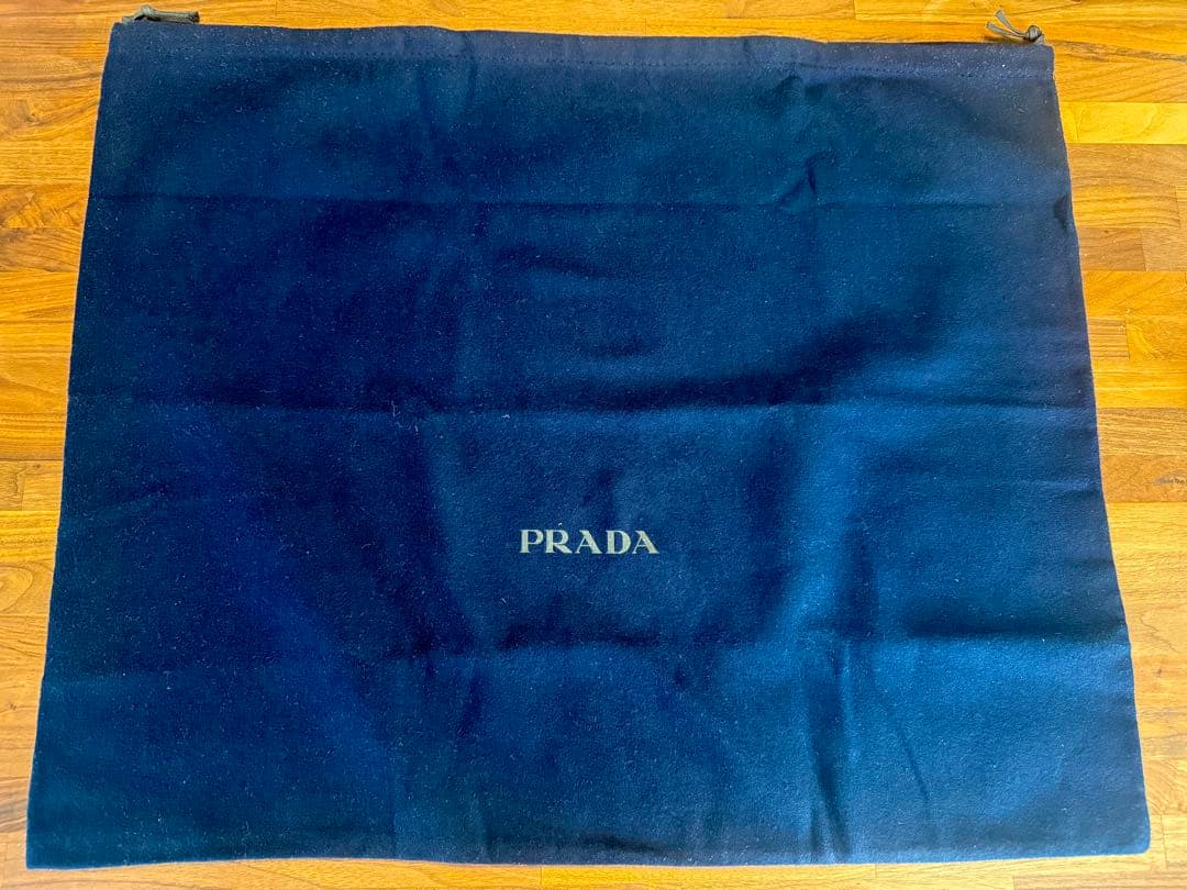 プラダPRADA 2VG860 トートバッグ ブラック リナイロン サフィアーノ