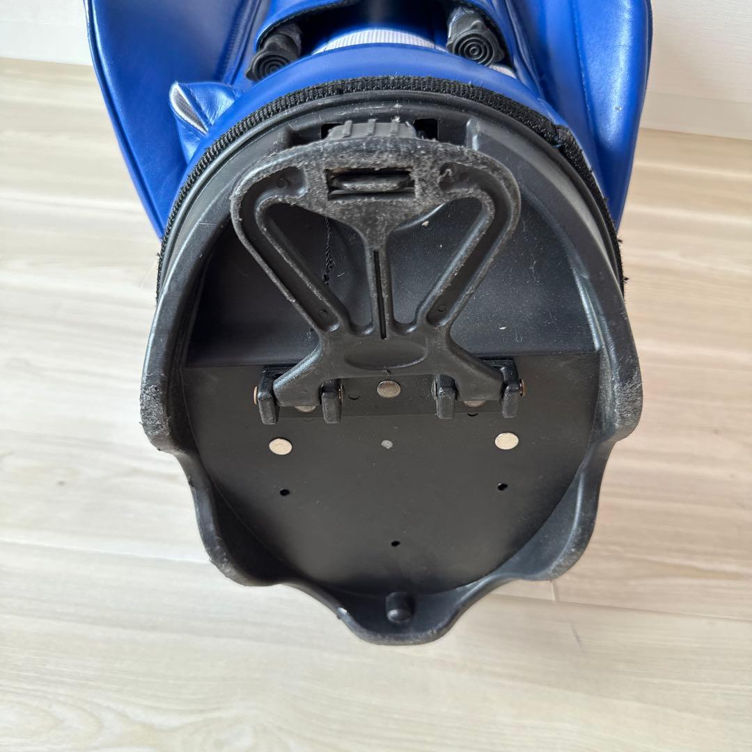 パーリーゲイツ　キャディ バッグ　ショルダー式　スタンド式　軽量　ブルー