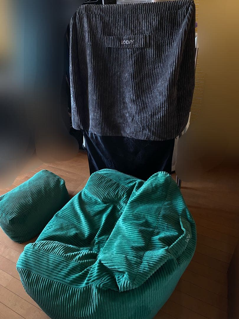 LOOSY 1人ソファー　洗い替えカバー付。