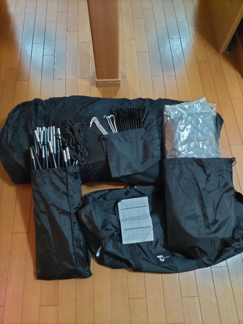 TOKYO CRAFTS TENBI シェルター グレーとTPUドアのセット。