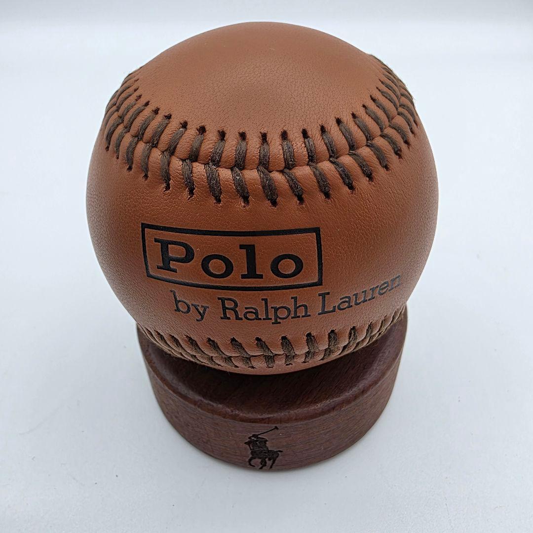 Polo by Ralph Lauren 野球ボール　レザー　ブラウン
