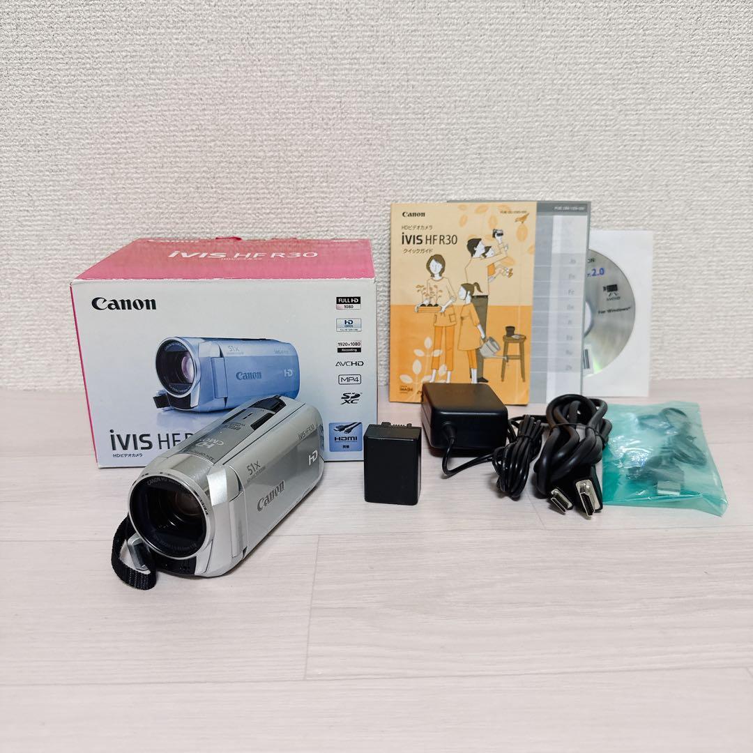 2452【訳あり希少品】Canon キャノン ivis HF R30