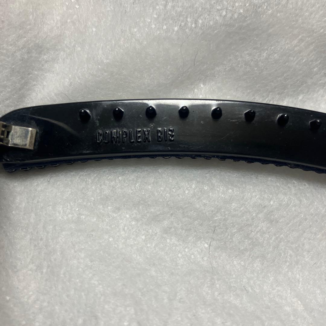 コンプレックスビズ　バナナクリップ　ネイビー　　大サイズ