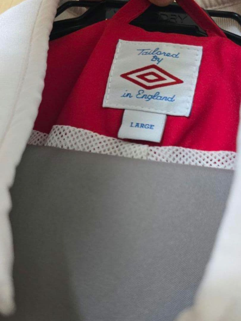 上下セット♪　イングランド代表　セットアップ　ジャケット　ジャージ　アンブロ