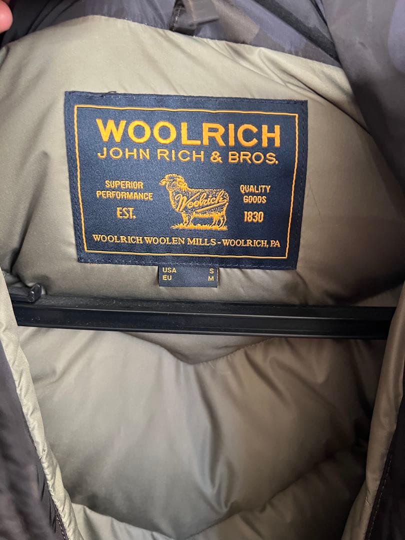 美品 破格 WOOLRICH アークティックパーカー BEAMS カモフラージュ
