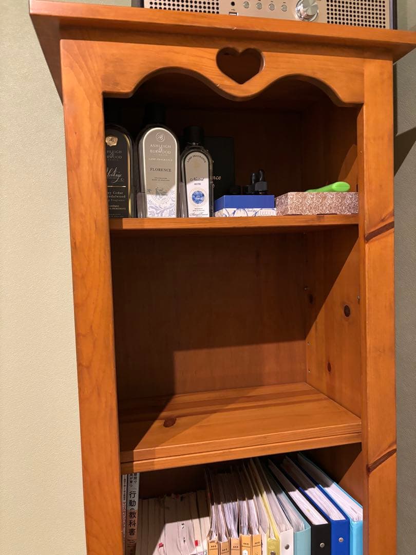 木製ラック 4段 ナチュラルウッド仕上げ