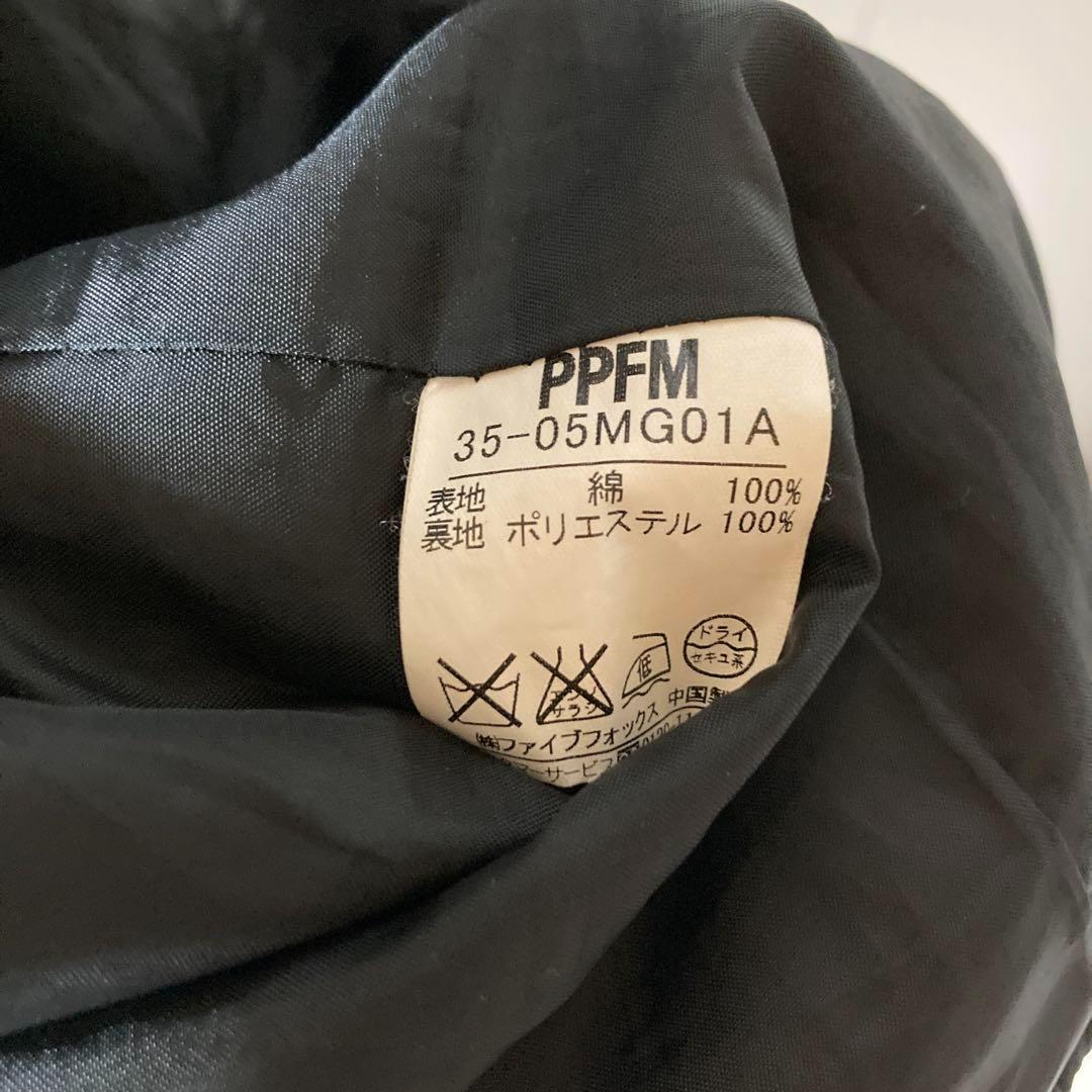 PPFM ブラック 3way モッズコート フード付き